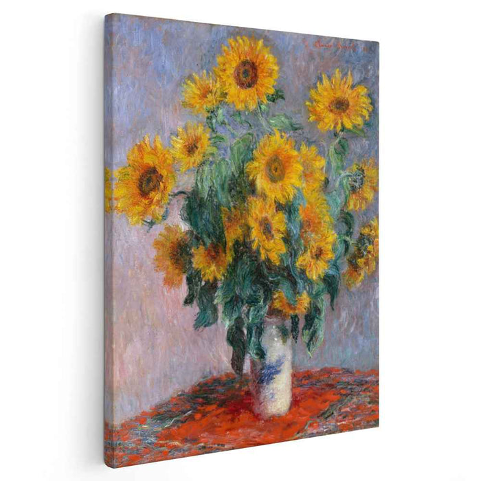 Bouquet of Sunflowers (1880) by Claude Monet