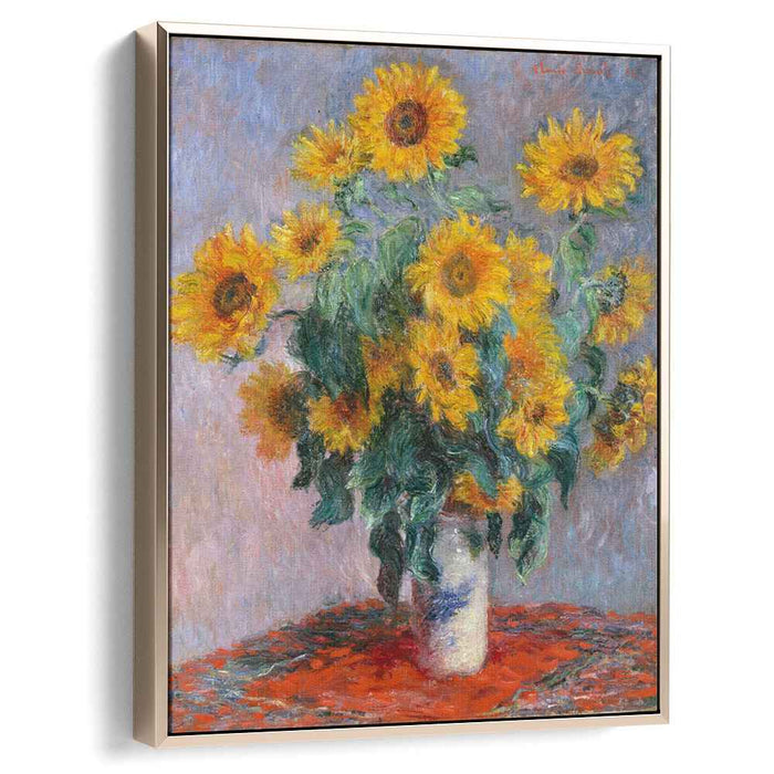Bouquet of Sunflowers (1880) by Claude Monet