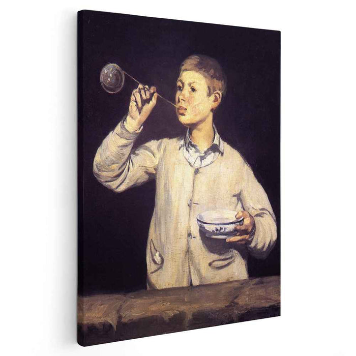 Boy Blowing Bubbles (1869) by Edouard Manet