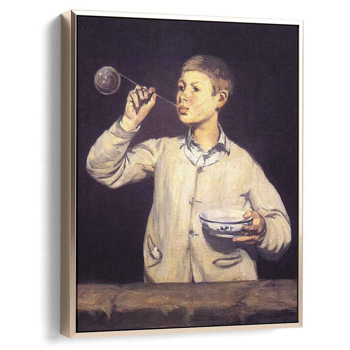 Boy Blowing Bubbles (1869) by Edouard Manet