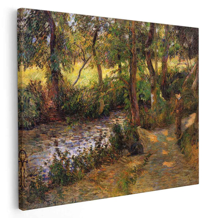 Boy by the Water (1885) by Paul Gauguin