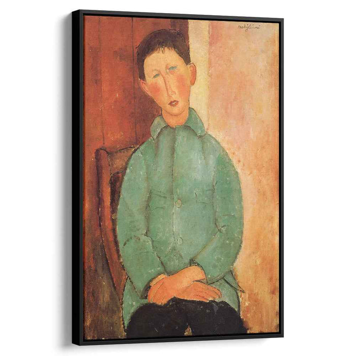 Boy in a Blue Shirt (1918) by Amedeo Modigliani