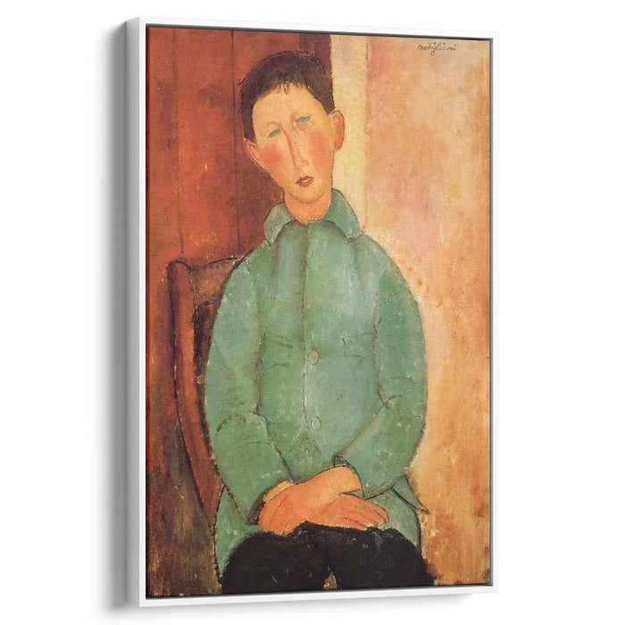 Boy in a Blue Shirt (1918) by Amedeo Modigliani