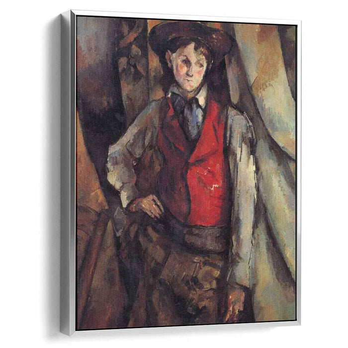 Boy in a Red Vest (1888) by Paul Cezanne