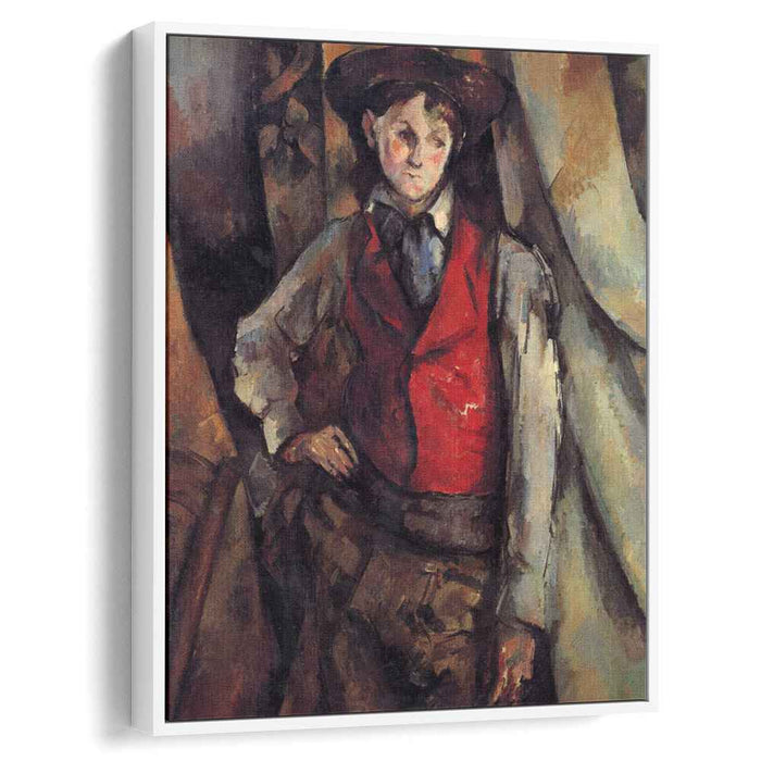 Boy in a Red Vest (1888) by Paul Cezanne