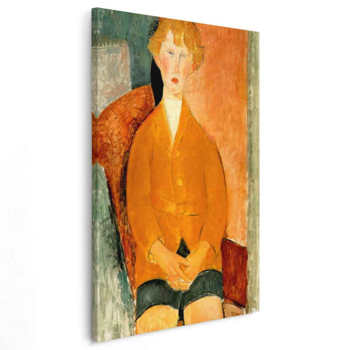 Boy in Shorts (1918) by Amedeo Modigliani