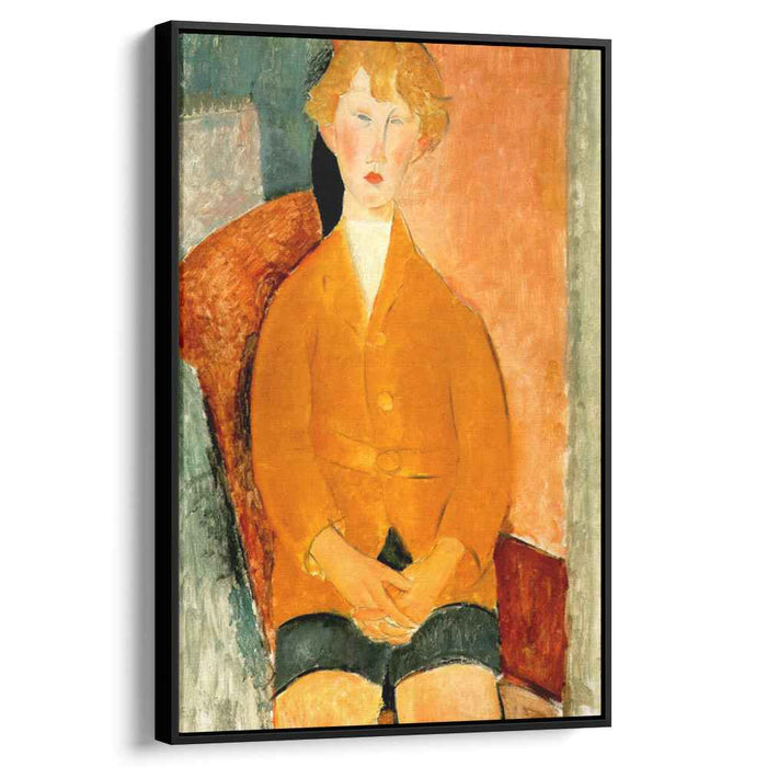 Boy in Shorts (1918) by Amedeo Modigliani