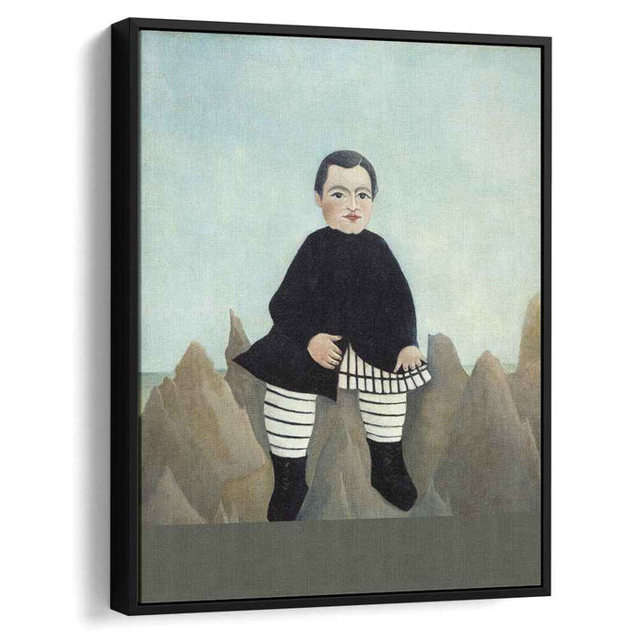 Boy on the Rocks (1895) by Henri Rousseau