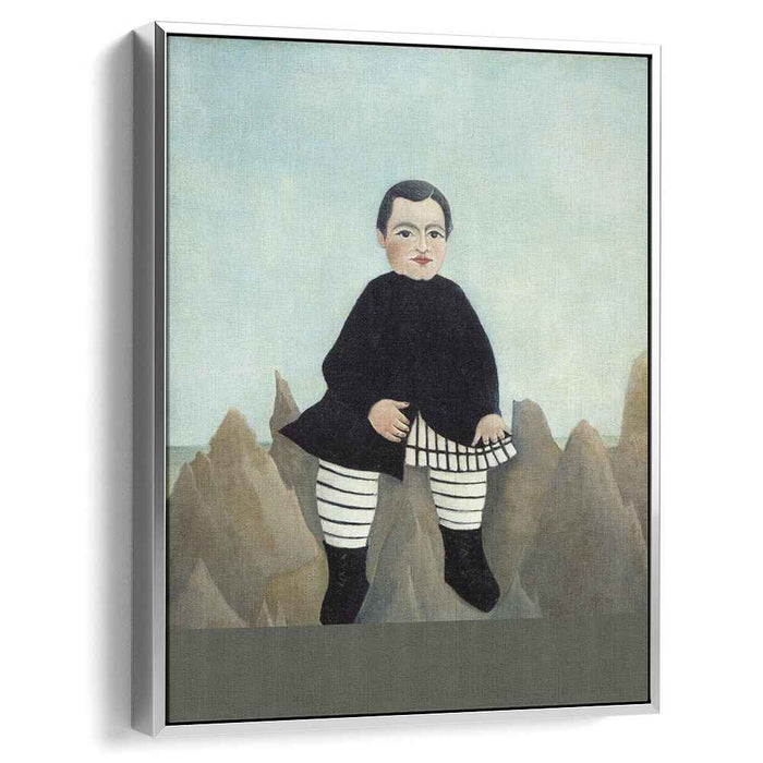 Boy on the Rocks (1895) by Henri Rousseau