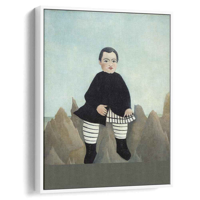 Boy on the Rocks (1895) by Henri Rousseau