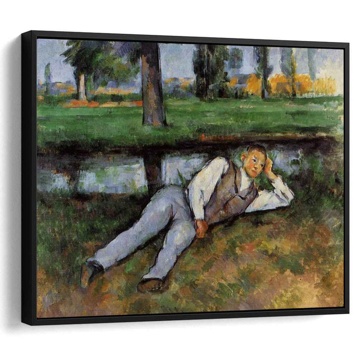 Boy Resting (1890) by Paul Cezanne