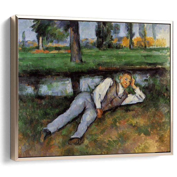Boy Resting (1890) by Paul Cezanne