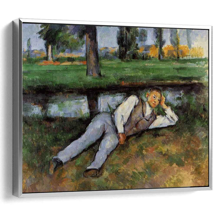 Boy Resting (1890) by Paul Cezanne