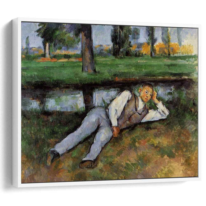 Boy Resting (1890) by Paul Cezanne