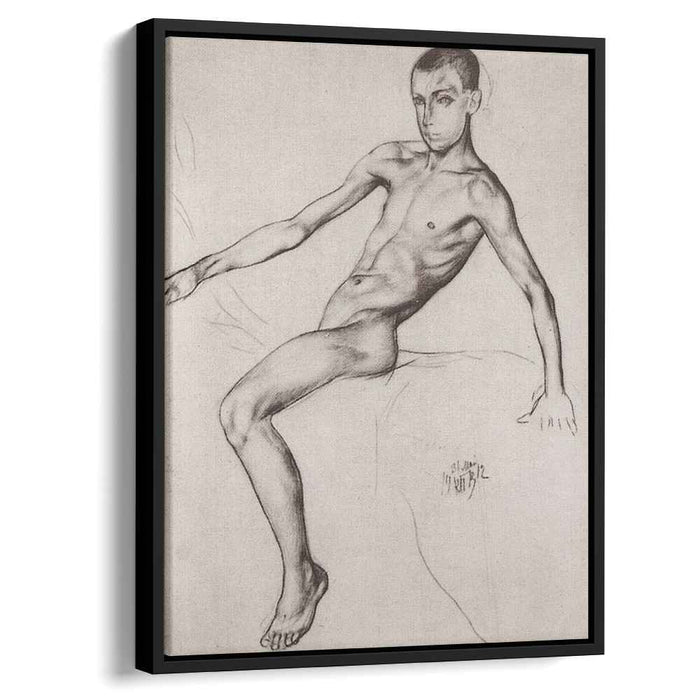 Boy-rider (1912) by Kuzma Petrov-Vodkin