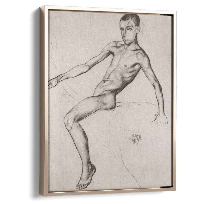 Boy-rider (1912) by Kuzma Petrov-Vodkin