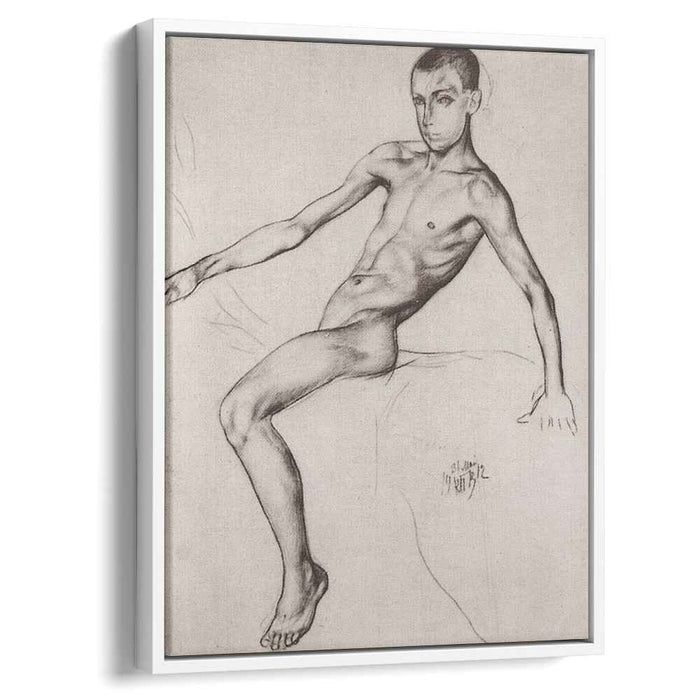 Boy-rider (1912) by Kuzma Petrov-Vodkin