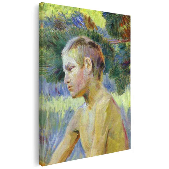 Boy Seated (1901) by Victor Borisov-Musatov