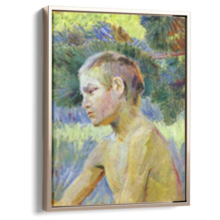 Boy Seated (1901) by Victor Borisov-Musatov