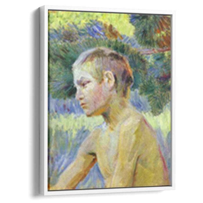 Boy Seated (1901) by Victor Borisov-Musatov