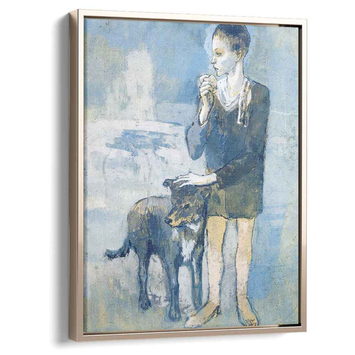 Boy with a Dog (1905) by Pablo Picasso