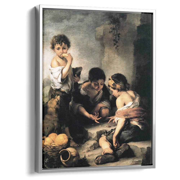 Boys Playing Dice (1675) by Bartolome Esteban Murillo