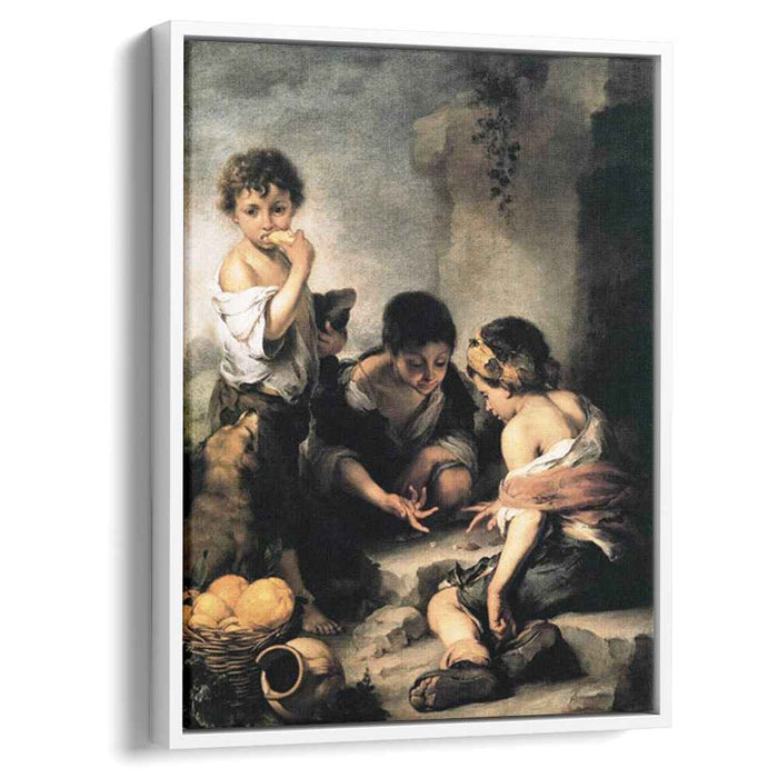 Boys Playing Dice (1675) by Bartolome Esteban Murillo