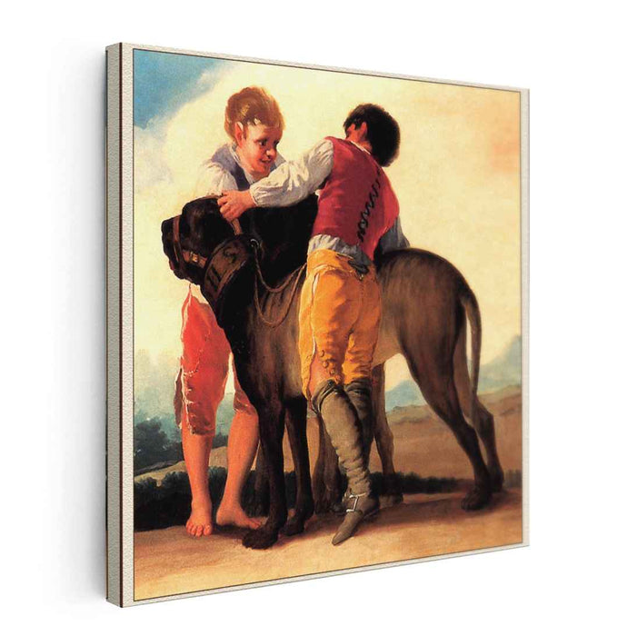 Boys With Mastiff (1786) by Francisco Goya