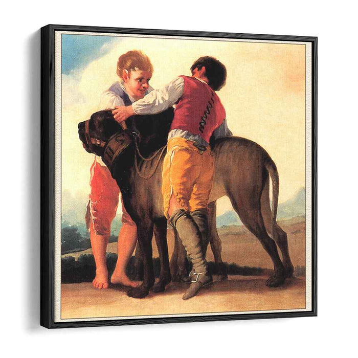 Boys With Mastiff (1786) by Francisco Goya
