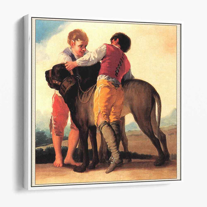 Boys With Mastiff (1786) by Francisco Goya