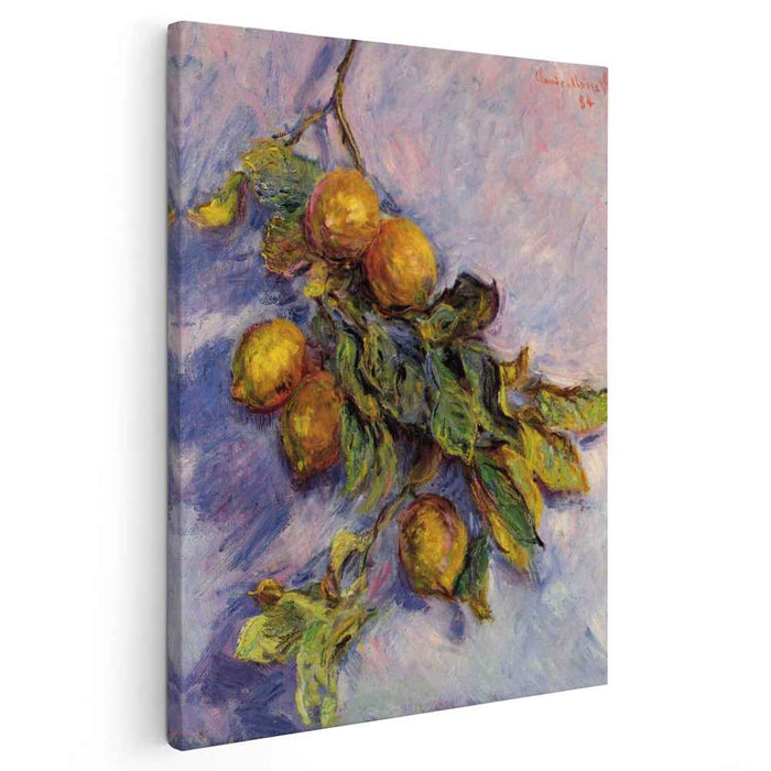 Branch of Lemons (1884) by Claude Monet