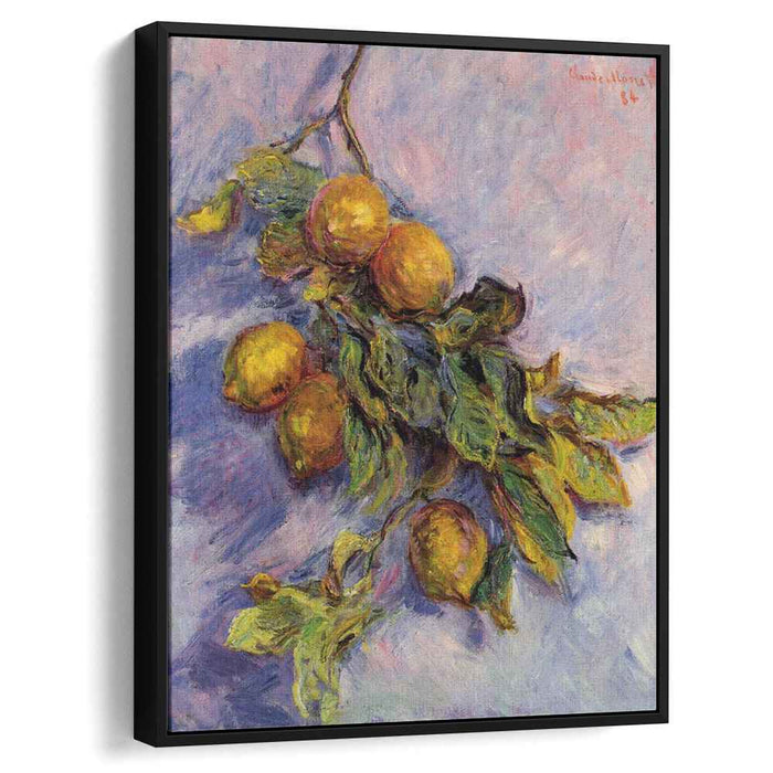 Branch of Lemons (1884) by Claude Monet