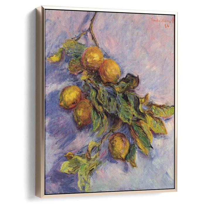 Branch of Lemons (1884) by Claude Monet