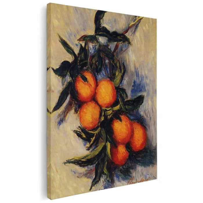 Branch of Orange Bearing Fruit (1884) by Claude Monet