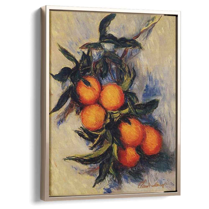 Branch of Orange Bearing Fruit (1884) by Claude Monet