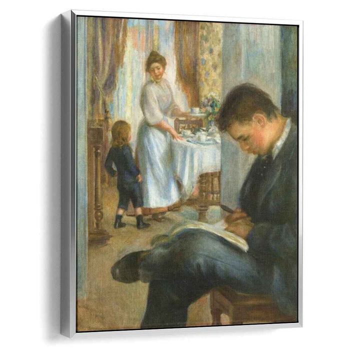 Breakfast at Berneval (1898) by Pierre-Auguste Renoir