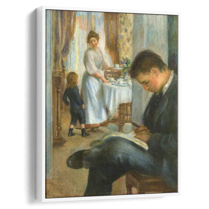 Breakfast at Berneval (1898) by Pierre-Auguste Renoir