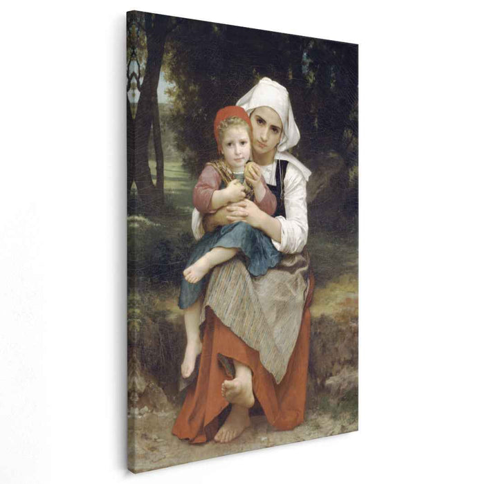 Breton Brother and Sister (1871) by William-Adolphe Bouguereau