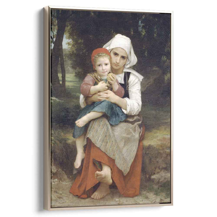 Breton Brother and Sister (1871) by William-Adolphe Bouguereau