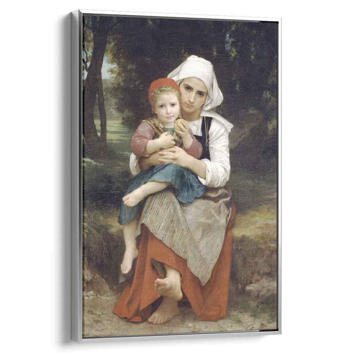 Breton Brother and Sister (1871) by William-Adolphe Bouguereau