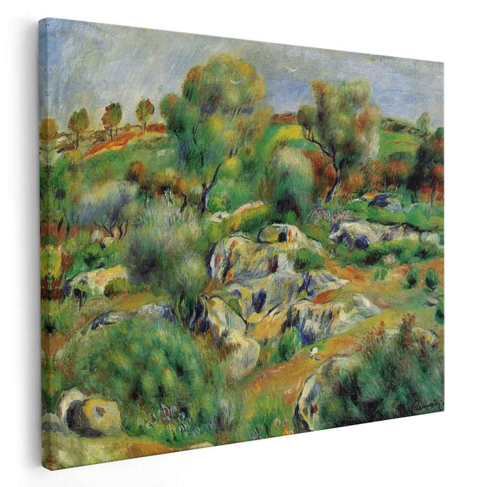 Breton Landscape (1893) by Pierre-Auguste Renoir