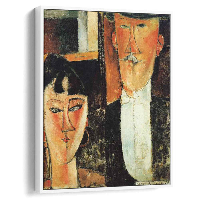 Bride and Groom (The Couple) (1915) by Amedeo Modigliani