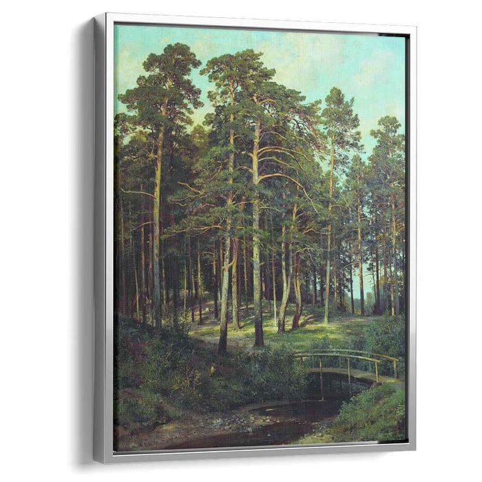 Bridge in the Forest (1895) by Ivan Shishkin