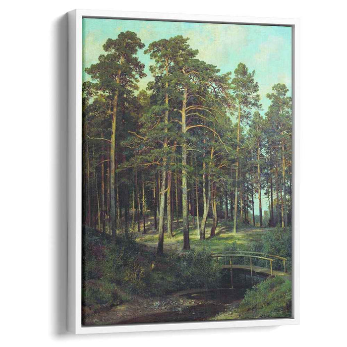 Bridge in the Forest (1895) by Ivan Shishkin