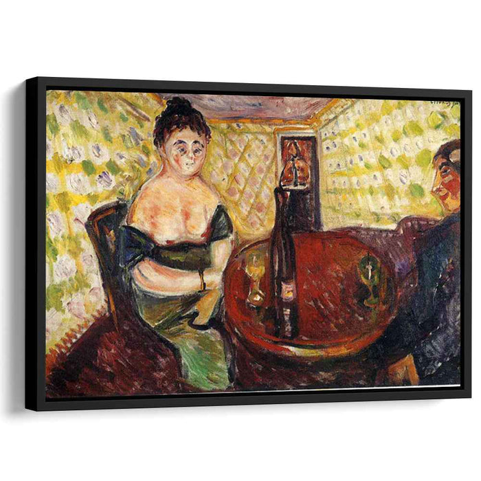 Brothel Scene. Zum sussen Madel (1907) by Edvard Munch