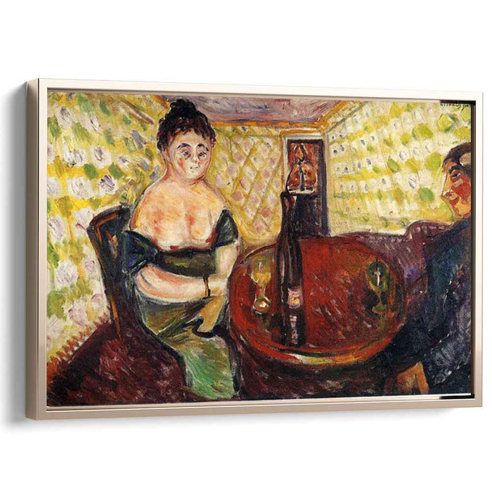 Brothel Scene. Zum sussen Madel (1907) by Edvard Munch
