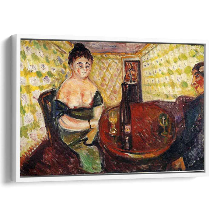 Brothel Scene. Zum sussen Madel (1907) by Edvard Munch