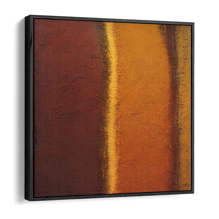 Earthy Transitions: Textured Abstract Canvas Art Print