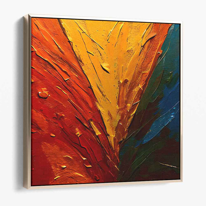 Brown Abstract Print #024