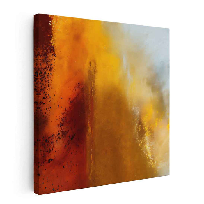 Brown Abstract Print #031